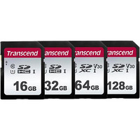 Transcend 創見 300S SD存儲卡 128GB（UHS-I、V30、U3）
