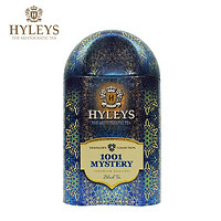 HYLEYS 斯里兰卡进口 豪伦思(HYLEYS)花果茶散茶 一千零一夜玫瑰大叶红茶果干休闲旅行铁盒100g