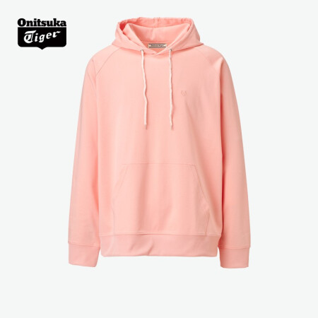 Onitsuka Tiger鬼塚虎女款休闲舒适连帽衫 2183A829-500 粉色 XL