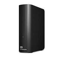 Western Digital 西部数据 Elements Desktop系列 WDBWLG0030HBK 3.5英寸USB移动机械硬盘 3TB USB3.0