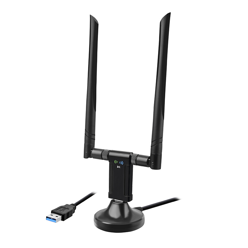 szllwl USB3.0双频无线网卡 1900M 千兆USB无线网卡 Wi-Fi 5（802.11ac）