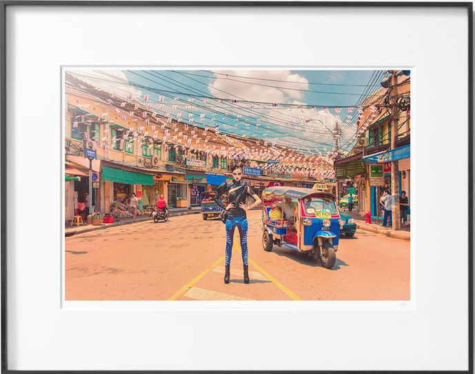 Akif Hakan Celebi 作品《香港系列 5号》33x28cm 哑光纤维艺术纸 限量50版