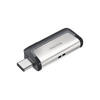 SanDisk 閃迪 至尊高速版U盤 銀色 64GB USB/Type-C雙口