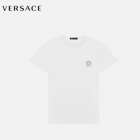 范思哲 VERSACE 21秋冬 男士T恤 AUU01005-A232741-A1001-6 白色 6