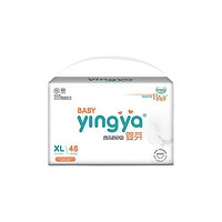 yingya 嬰芽 拉拉褲XL碼2包92片嬰兒超薄干爽尿不濕透氣尿褲