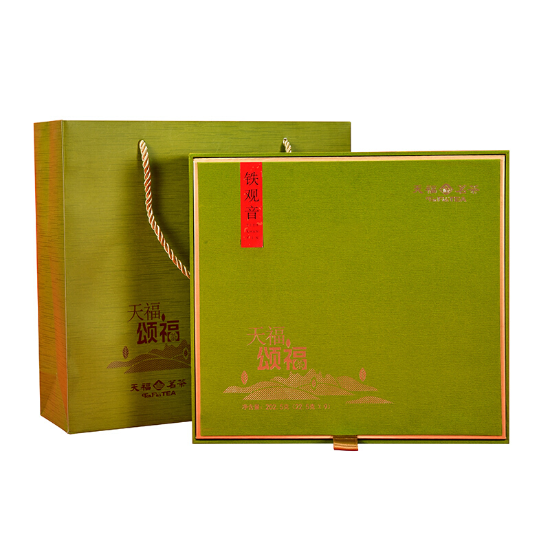 TenFu\'s TEA 天福茗茶 特级 天福颂福 铁观音 202g 礼盒装