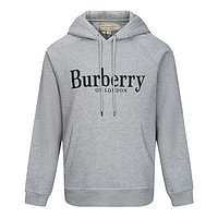 BURBERRY 博柏利 男士连帽卫衣 80071201 浅麻灰色 M