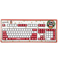 CHERRY 樱桃 G80-3000 熊本熊限定版 圣诞主题 104键 有线机械键盘