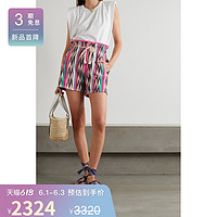 Isabel Marant Etoile 2021春季女印花复古短裤NAP/NET-A-PORTER（34、花色）