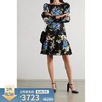 Erdem 2021春季女碎花连衣裙NAP/NET-A-PORTER