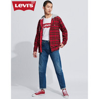 Levi's 李维斯 Logo Tee系列男士经典LOGO白色印花短袖T恤17783-0140 白色 L