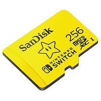 SanDisk 闪迪 256GB TF（MicroSD）存储卡 U3 4K 超级马里奥主题款