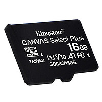 Kingston 金士顿 SDCS2 Micro-SD存储卡 16GB（UHS-I、V10、U1、A1）
