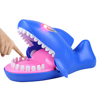 咬手鳄鱼/鲨鱼 牙齿咬手指鲨鱼咬人