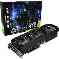 玄人志向 搭载NVIDIA GeForce RTX3080显卡 GDDR6X 10GB GALAKURO GAMING系列