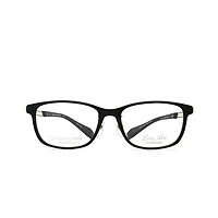 夏蒙（Charmant）眼镜框架男士XL线钛合金系列商务镜框EX钛合金轻巧光学镜架 XL1497/BK/黑色