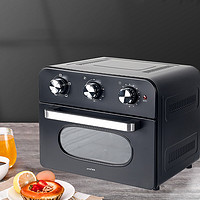 夏新 AM1699 健康无油空气电烤箱小型烘焙多功能全自动迷你小烤箱 黑色