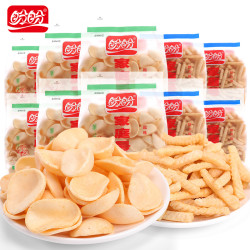 panpan foods 盼盼 家庭号薯片虾条整箱休闲食品网红爆款排行榜零食