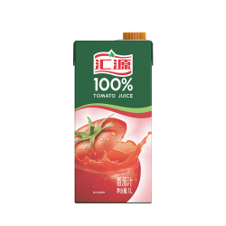 汇源浓缩果汁100番茄汁1l2盒饮料装