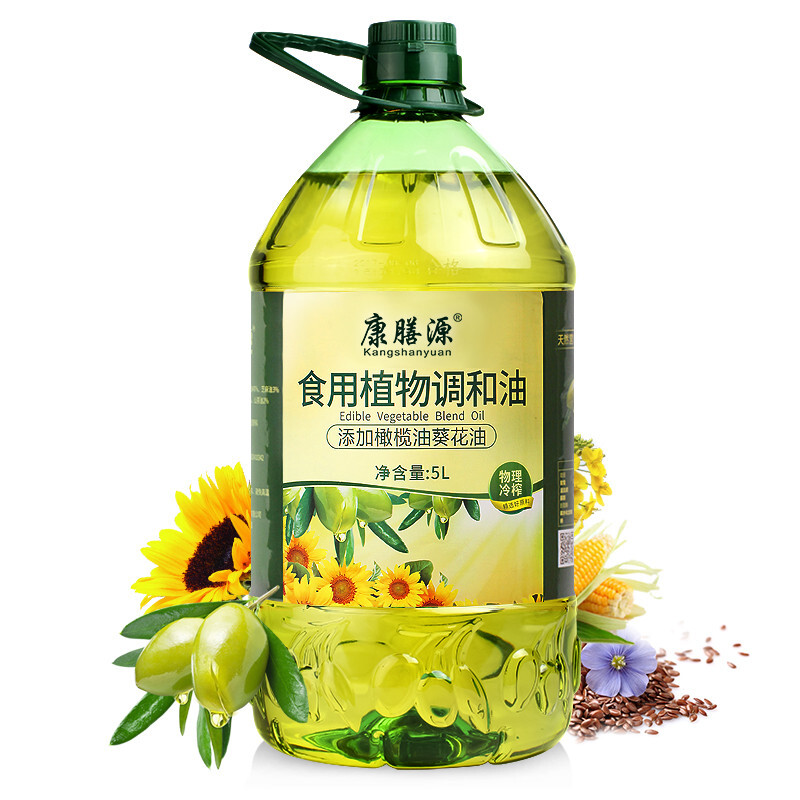 康膳源 橄榄葵花食用调和油 5L