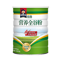 中国台湾进口 桂格(QUAKER) 养生全谷粉 黑芝麻风味 早餐燕麦片粉 即食代餐 600g