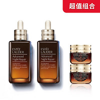 cdf会员购：会员日双倍积分！ESTEE LAUDER 雅诗兰黛 小棕瓶护肤组合：雅诗兰黛特润修护精华眼霜两只装15ml*2+雅诗兰黛特润修护肌活精华露套装 第七代小棕瓶精华100ml*2 