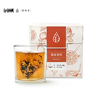 inWE 因味 茶 茶叶花草茶 陈皮普洱袋泡茶三角茶包冷泡茶 12包/盒