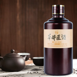 华都匠酒酱香型白酒大曲坤沙粮食酒500ml53度福酱单瓶