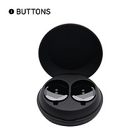 BUTTONS Air真无线蓝牙耳机入耳式降噪运动耳机苹果安卓通用 黑色耀石款