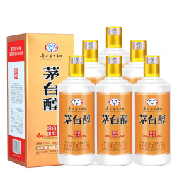 moutai茅台贵州茅台集团茅台醇柔和酱香型53度粮食酒500ml6瓶装