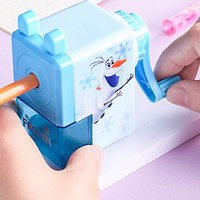 Disney 迪士尼 冰雪奇緣 E0011F2 手搖削筆刀 藍色