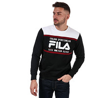 FILA 斐乐 【Fila】Mens Jerad Cut And Sew Hoody