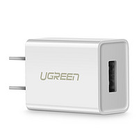 UGREEN 绿联 CD112 手机充电器 USB-A 5W 白色