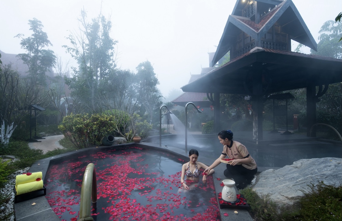 西双版纳悦椿温泉度假酒店恒春雨林双床房