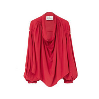 薇薇安·威斯特伍德 Vivienne Westwood 21春夏女士红色衬衫 15020048-11516-EUH401-42