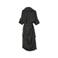 薇薇安·威斯特伍德 Vivienne Westwood 21春夏女士黑色格纹连衣裙 11010261-11915-CTN101-38