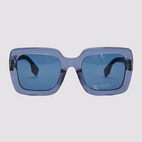 博柏利 BURBERRY 女士蓝色大方框太阳眼镜 40805501
