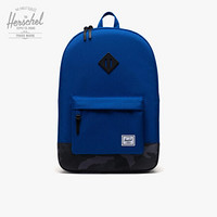 和行 Herschel Heritage 双肩包时尚休闲背包旅行包男女书包10007 暗蓝色/暗夜迷彩