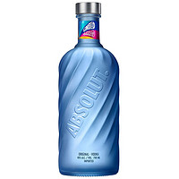 绝对伏特加（Absolut Vodka）螺旋伏特加限量版700ml 进口洋酒40度烈酒