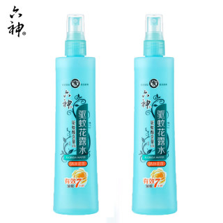 六神 驱蚊花露水 180ml×2瓶