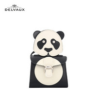 DELVAUX 包包女包斜挎奢侈品新品单肩包限量版包挂 Miniatures系列 熊猫