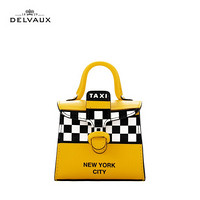 DELVAUX 包包女包斜挎新品单肩包限量版包挂 Miniatures系列 Taxi Driver