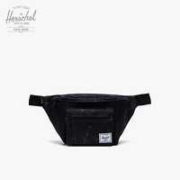 Herschel Seventeen 休闲运动腰包男女胸包斜挎包10017  黑色大理石纹