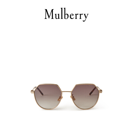 Mulberry/玛珀利2021秋冬新款Jamie 太阳镜RS5438 金色和大象灰