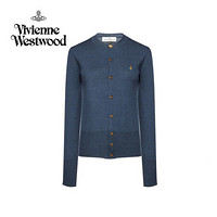 薇薇安·威斯特伍德 Vivienne Westwood 21秋冬奢侈品女士针织开衫90635501-750-CT蓝色S码160/84A