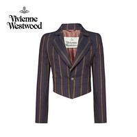 薇薇安·威斯特伍德 Vivienne Westwood 21秋冬奢侈品女士外套14010007-W003P-SI灰黄色36码