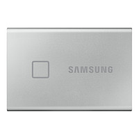 SAMSUNG 三星 T7 Touch USB3.2 Gen2 移動固態硬盤 Type-C 500GB 時尚銀