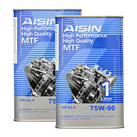 AISIN 爱信 75W90 GL-4 变速箱油 1L*2