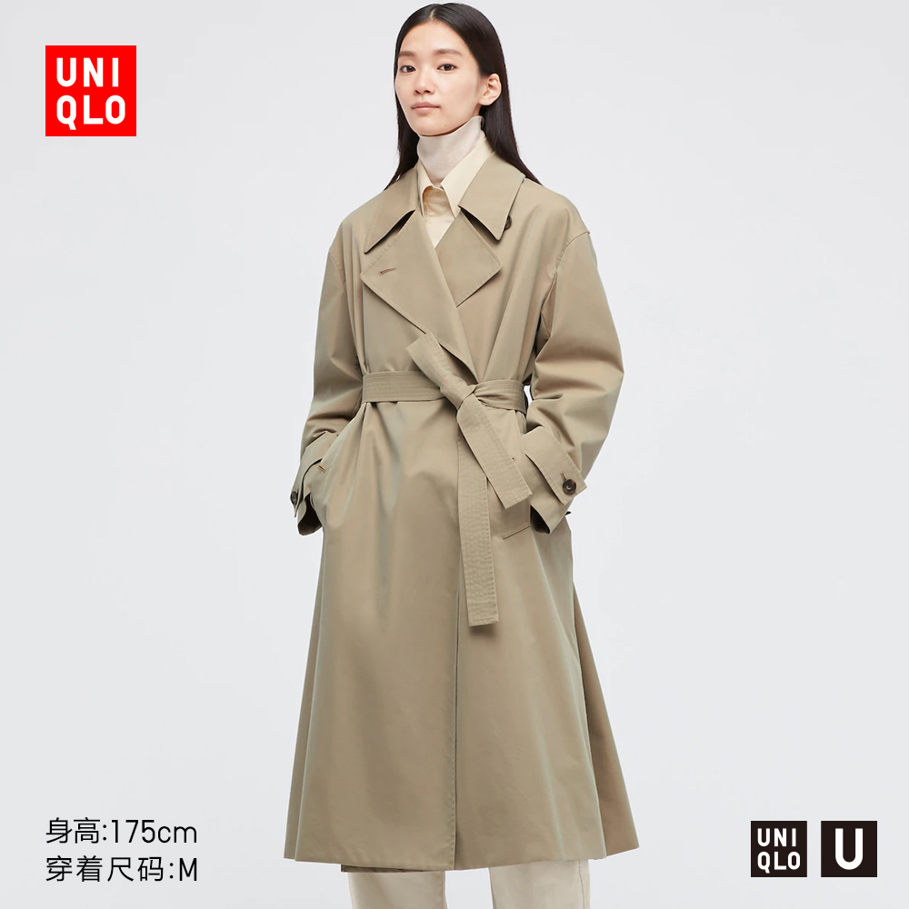 优衣库 女装 风衣(外套)444021