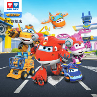 auldey 奥迪双钻 superwings超级飞侠玩具10套装全套大号乐迪金小子